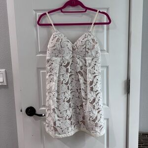 Hello Molly White Dress - Small